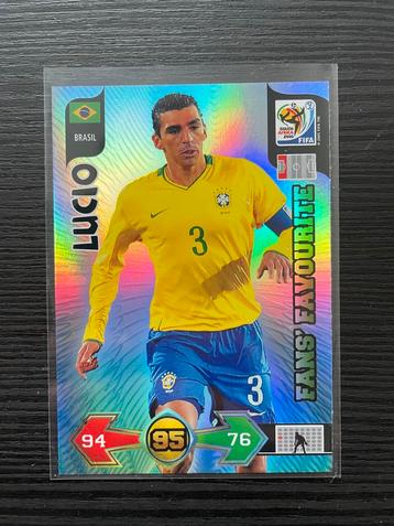 Panini Adrenalyn XL World Cup 2010 Lucio beschikbaar voor biedingen
