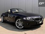 BMW Z4 Roadster 2.0i S Cabrio Leer Airco Stoelverwarm Aux, Auto's, 13 km/l, Beige, 4 cilinders, Zwart