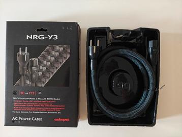 AudioQuest NRG-Y3 (C13) - 2m stroomkabel - Nieuw!  beschikbaar voor biedingen