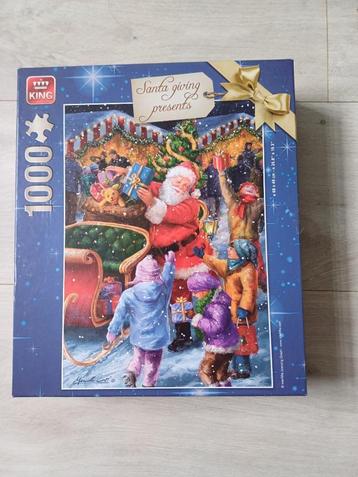King kerstpuzzel 1000 stukjes beschikbaar voor biedingen