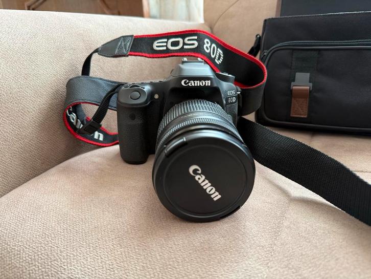 Canon EOS 80D Spiegelreflexcamera, Audio, Tv en Foto, Fotocamera's Digitaal, Gebruikt, Spiegelreflex, Canon, 8 keer of meer, Ophalen of Verzenden