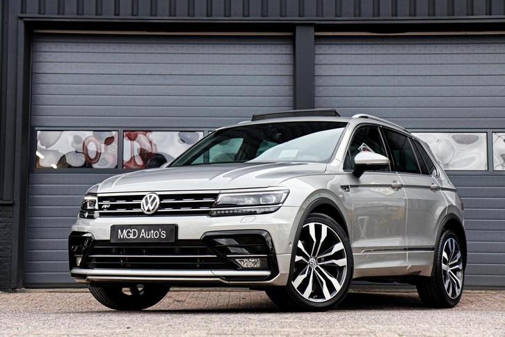 Volkswagen Tiguan 1.5 TSI ACT 2x R-Line /LED/PANODAK/STOELVE, Auto's, Volkswagen, Bedrijf, Te koop, Tiguan, 360° camera, ABS, Achteruitrijcamera