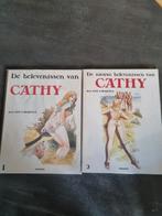 Don Lawrence - Cathy deel 1 + 2 - erotiek 18+, Boeken, Stripboeken, Ophalen of Verzenden