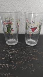 Vintage cocktailglazen 2x, Huis en Inrichting, Keuken | Servies, Glas of Glazen, Gebruikt, Ophalen of Verzenden, Glas