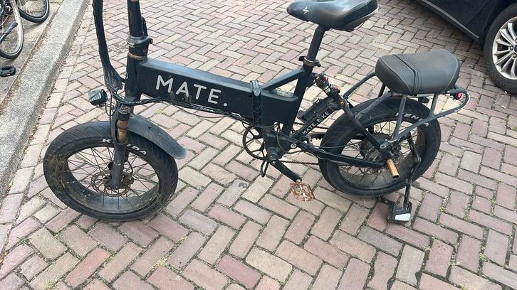 Mate X zonder accu, Fietsen en Brommers, Elektrische fietsen, Gebruikt, Ophalen