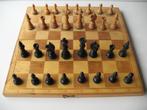 Houten koffer Schaakspel, Een of twee spelers, Ophalen of Verzenden, Gebruikt