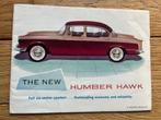 Hillman Humber Hawk autofolder brochure, Gelezen, Overige merken, Ophalen of Verzenden