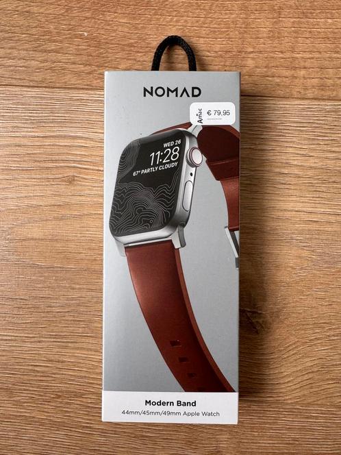 Nomad Goods Apple Watch Ultra 1 - 2 Modern Band 44 45 49 MM, Sieraden, Tassen en Uiterlijk, Smartwatches, Zo goed als nieuw, iOS