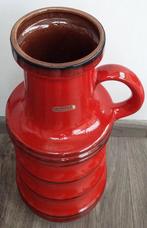 1960 Rood Space Age Pop Art Kruik Vaas SCHEURICH Keramik, Antiek en Kunst, Antiek | Vazen, Ophalen of Verzenden