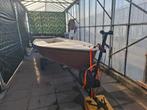Opknapper boot met trailer - 4.80m plus reparatie materialen, Ophalen, Gebruikt, Overige typen, Zeilboot of Motorboot
