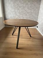 Ronde eettafel 120cm, Huis en Inrichting, Ophalen, Gebruikt, Rond, Vier personen