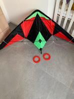 Stuntvlieger Lenk Drachen, Ophalen, Zo goed als nieuw, Tweelijns, Vlieger