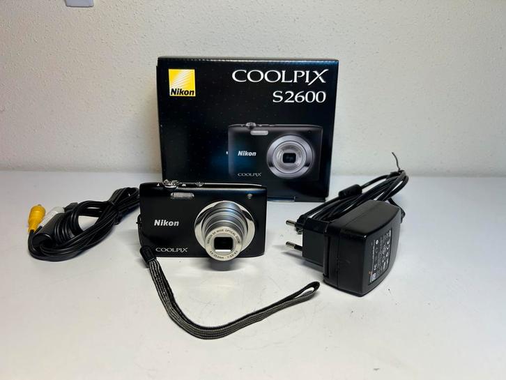Nikon Coolpix S2600 - Compact Camera, Audio, Tv en Foto, Fotocamera's Digitaal, Zo goed als nieuw, Compact, Nikon, 4 t/m 7 keer