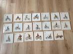 Gazelle wandtegels, 20 stuks, Antiek en Kunst, Ophalen of Verzenden
