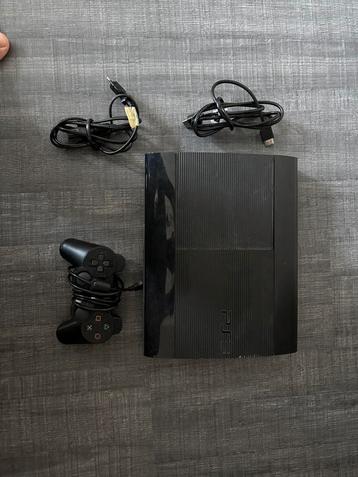 PlayStation 3 Super Slim + 1 controller + 14 PS3 Games beschikbaar voor biedingen