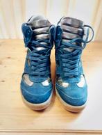 Bronx blauw met sleehak maat 37, Ophalen of Verzenden, Gedragen, Blauw