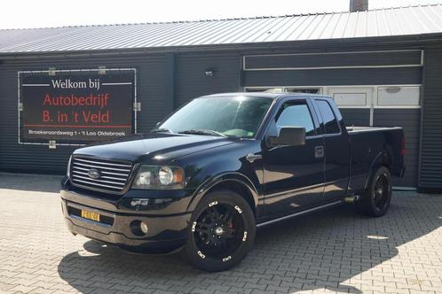 Ford F150 HARLEY DAVIDSON LEDER SCHUIFDAK LPG SIDEPIPES TREK, Auto's, Ford Usa, Bedrijf, Te koop, F-150, 4x4, Airconditioning