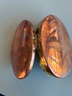 Vintage koperen tabaksdoos, Ophalen of Verzenden, Gebruikt, Tabaksdoos of Verpakking