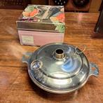 Japanse Koinu Shabu Shabu nabe Hot Pot pan, Ophalen of Verzenden, Zo goed als nieuw, Rvs, Kookpan of Snelkookpan