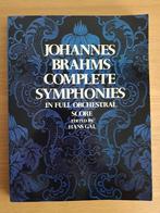 Complete symfonies van Brahms voor orkest, Muziek en Instrumenten, Bladmuziek, Orkest, Gebruikt, Ophalen of Verzenden, Klassiek