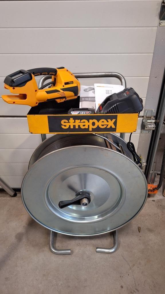 Strapex STB 73 accu strappingmachine omsnoeringsapparaat., Auto diversen, Autogereedschap, Nieuw, Ophalen