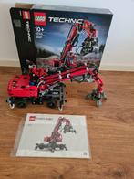 Lego technic 42144 overslagkraan, Ophalen, Zo goed als nieuw, Complete set, Lego