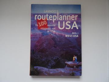 Lannoo reisgids , routeplanner USA west beschikbaar voor biedingen