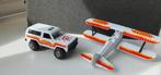 Matchbox Circus auto en stuntvliegtuig metaal, Ophalen of Verzenden, Zo goed als nieuw, Auto