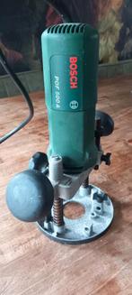 Bosch Freesmachine POF500A., Ophalen, Elektrisch, Bovenfrees
