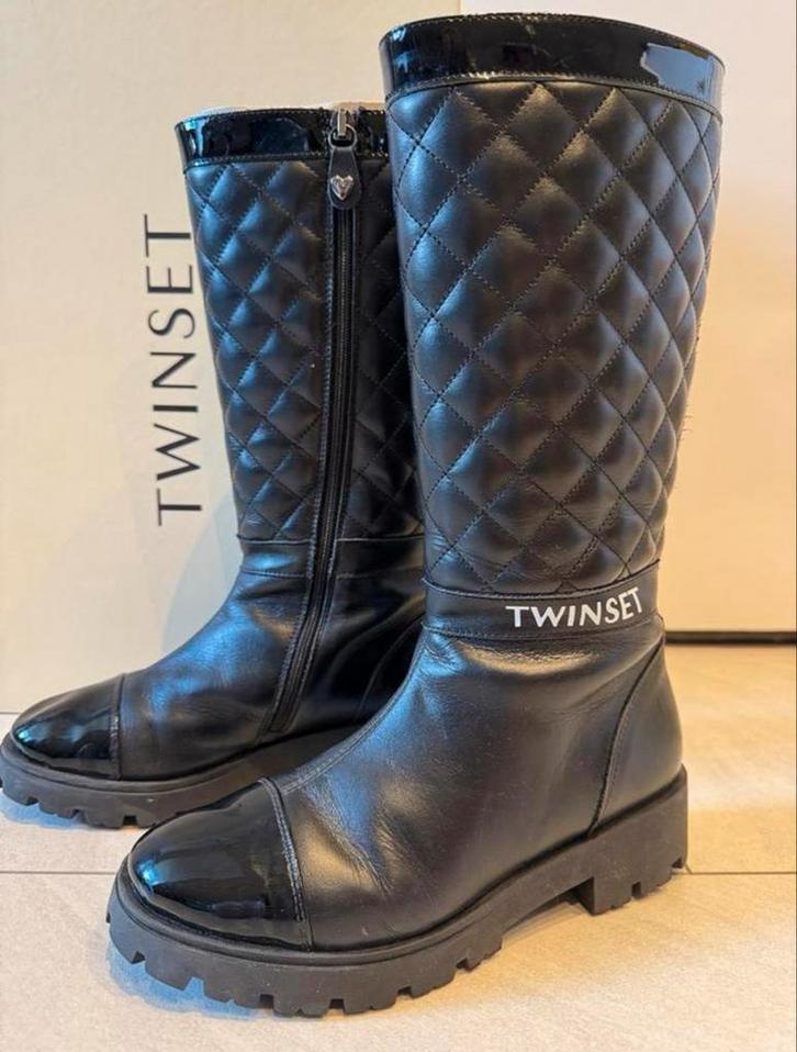 Twinset meiden laarzen maat 35, Kinderen en Baby's, Kinderkleding | Schoenen en Sokken, Zo goed als nieuw, Laarzen, Ophalen of Verzenden