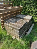 20 grindtegels 40 x 60 gratis, Tuin en Terras, Tegels en Klinkers, Ophalen, Gebruikt, 10 m² of meer, Beton