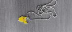 ketting van pikachu en bal uit pokemon, Sieraden, Tassen en Uiterlijk, Kettingen, Ophalen of Verzenden, Nieuw, Overige kleuren
