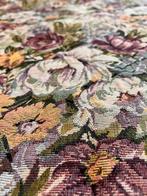 Vintage brocante sprei foulard bloemen 244/146, Huis en Inrichting, Woonaccessoires | Plaids en Woondekens, Gebruikt, Etten-Leur