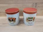 2 Vintage "koets" blikken, Ophalen of Verzenden, Gebruikt, Overige, Overige merken