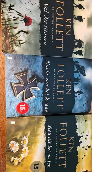 Ken Follett - Century Trilogie (3 delen) beschikbaar voor biedingen