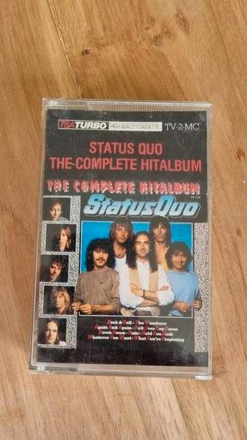 Status Quo -  the complete album cassette beschikbaar voor biedingen