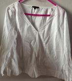 Massimo Dutti blouze, Kleding | Dames, Ophalen of Verzenden, Zo goed als nieuw, Wit, Lange mouw