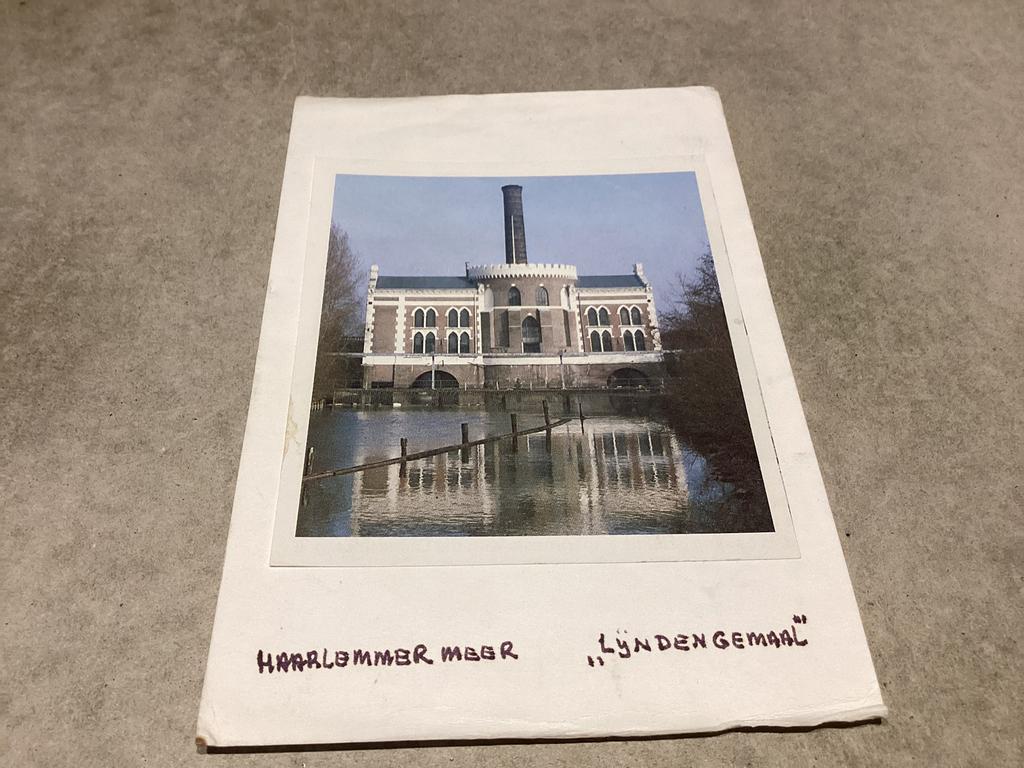 Haarlemmermeer.     ,, Lijndengemaal”, Verzamelen, Ansichtkaarten | Nederland, Ophalen of Verzenden