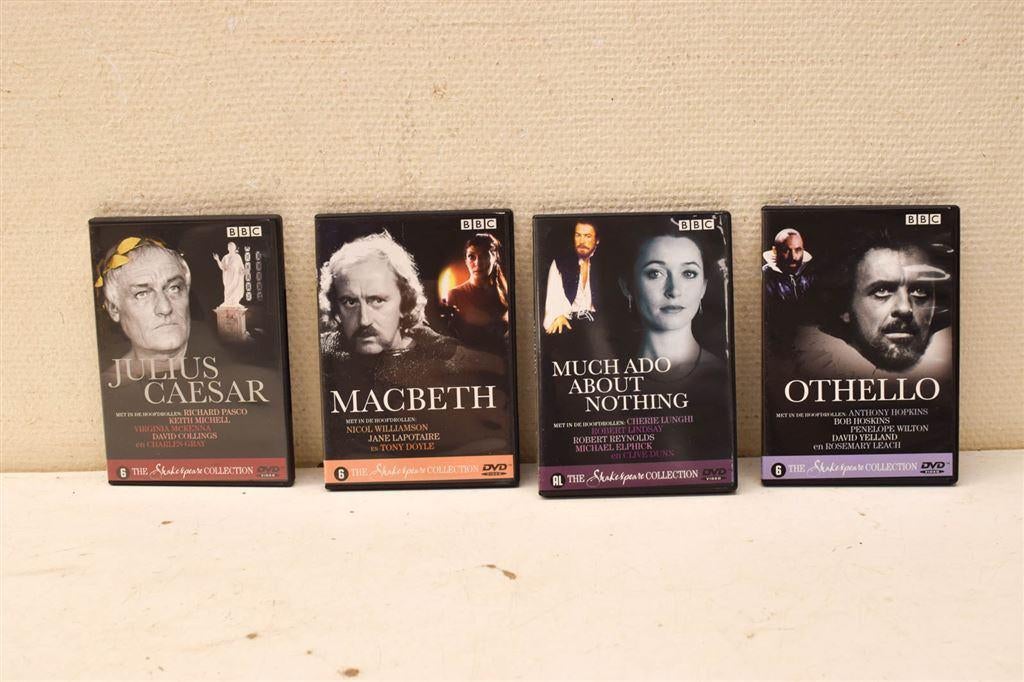 8 disc box The Shakespeare Collection 47494, Ophalen of Verzenden, Gebruikt