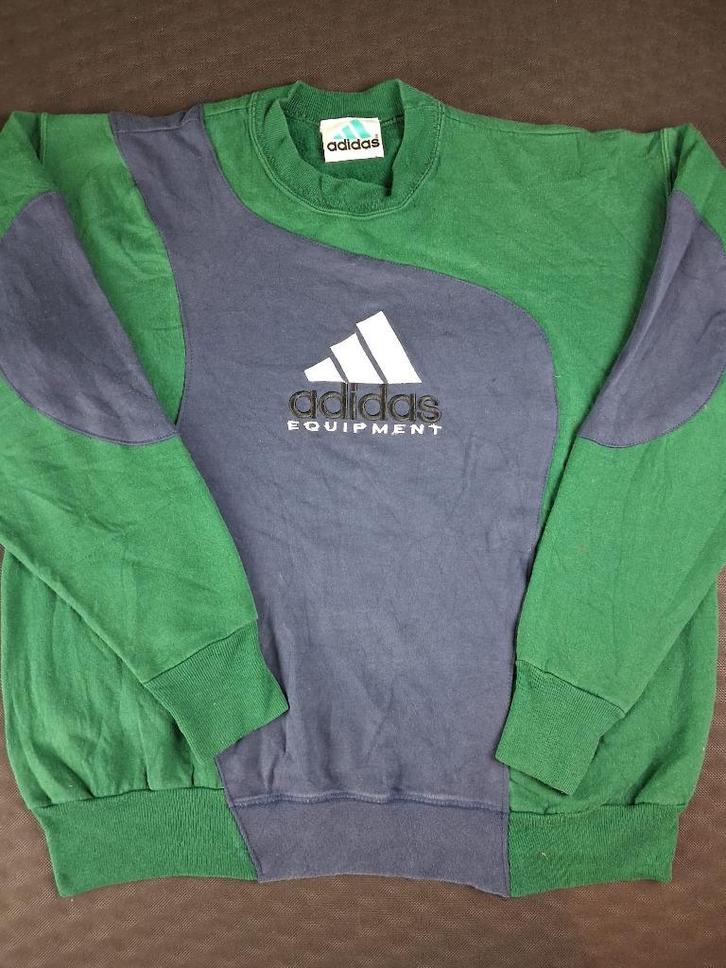 Adidas L – Groen/Grijs, Kleding | Dames, Truien en Vesten, Nieuw, Maat 42/44 (L), Grijs, Ophalen of Verzenden