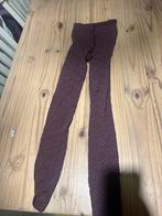 Paarse panty met Ruitpatroon, Legging, Paars, Overige maten, Ophalen of Verzenden