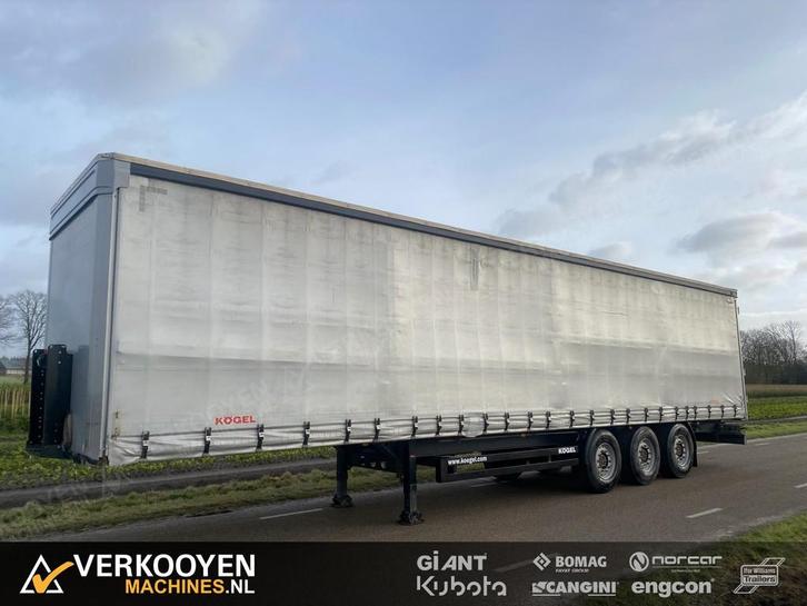 2018 Kögel SN24 Huiftrailer - Schuifzeil oplegger LT588, Auto diversen, Aanhangers en Bagagewagens, Gebruikt