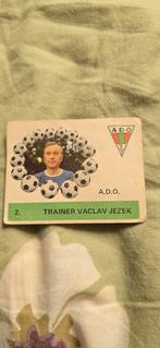 Oud voetbalplaatje ADO Den Haag 1970 - Trainer Vaclav Jezek, Ophalen of Verzenden, Gebruikt, Overige binnenlandse clubs, Poster, Plaatje of Sticker