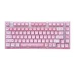 Yunzii X75 Pro Roze Mechanisch Toetsenbord, Computers en Software, Toetsenborden, Nieuw, Ophalen of Verzenden, Qwerty, Multimediatoetsen