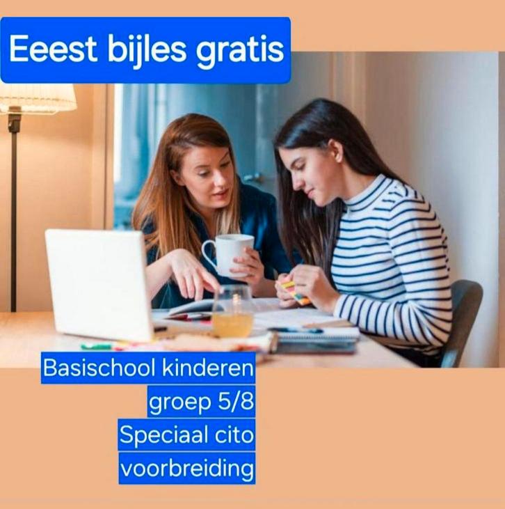 Bijles voor Basisschool kinderen groep 4,5,6,7,8, Diensten en Vakmensen, Bijles, Privé-les en Taalles, Bijles