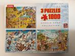3 Comic King puzzels 1000 stukjes, Hobby en Vrije tijd, Ophalen, 500 t/m 1500 stukjes, Zo goed als nieuw, Legpuzzel
