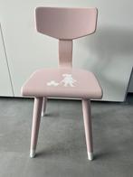 Super lief  oud schoolstoeltje roze met wit geschilderd, Ophalen of Verzenden, Zo goed als nieuw, Overige typen