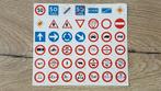 Oud Stickervel Verkeersborden., Verzamelen, Overige typen, Ophalen of Verzenden, Zo goed als nieuw