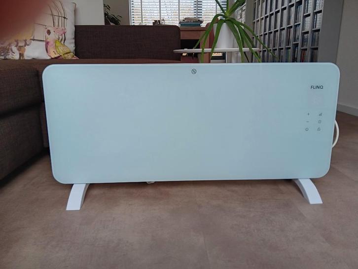 FlinQ Elektrische Kachel - Zo goed als nieuw!, Huis en Inrichting, Kachels, Zo goed als nieuw, Vrijstaand, Overige soorten, Elektrisch