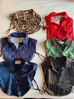 6 kraagjes, Ophalen of Verzenden, Zo goed als nieuw, Zwart